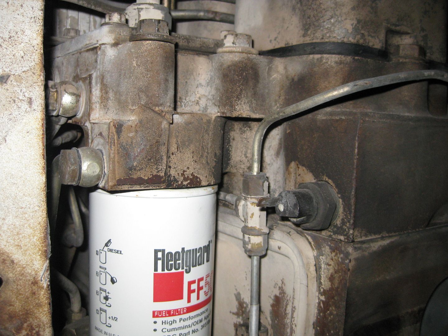 Sending unit locations? H20 temp and boost Cummins 4BT & Diesel Conversions Forums